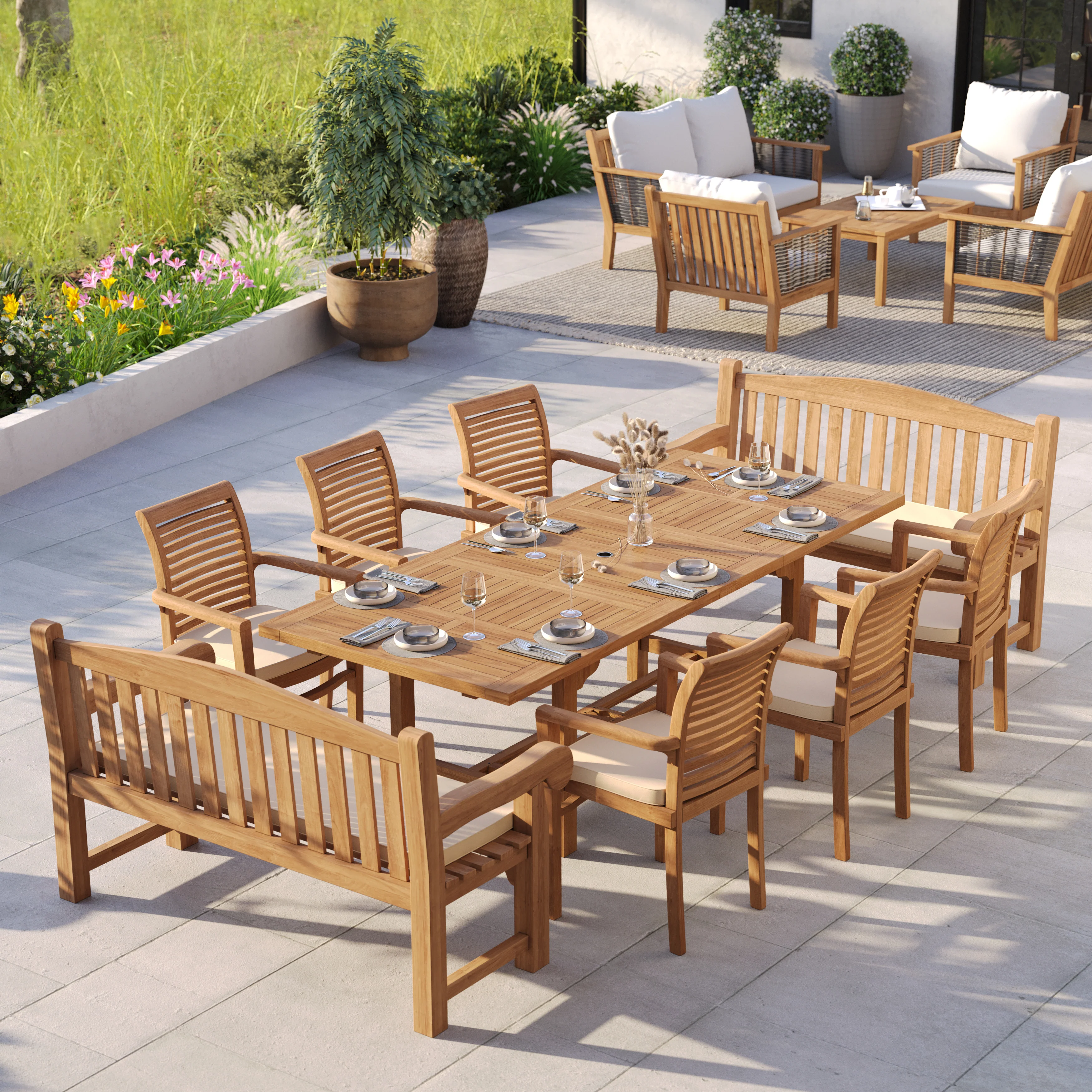 Teak Garden Furniture Sets